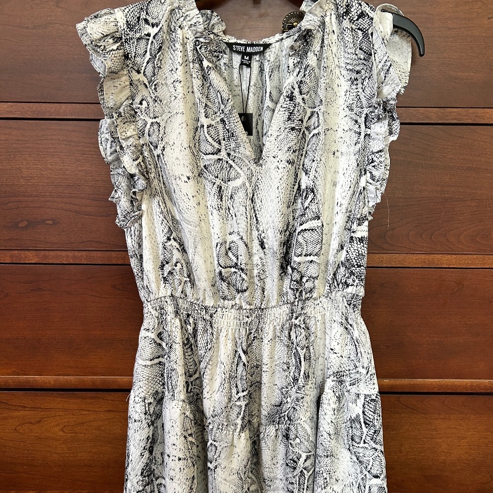 Steve Madden Snake Print Dress